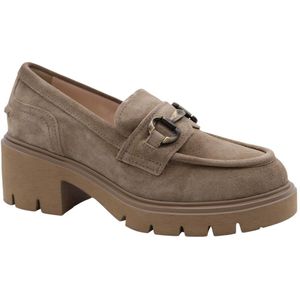 Nero Giardini - Pumps - Bruin - Leer - Blokhak