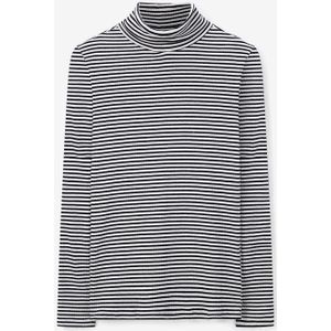 Sissy-Boy - Zwarte - Coltrui - Gestreept - Lange Mouwen