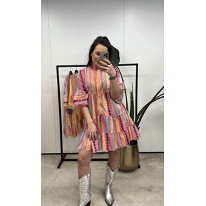 Jurk Ibiza/Retro Boho - Multi - One size