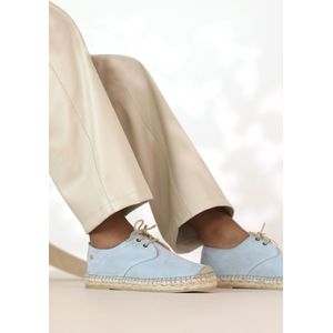 Fred De La Bretoniere Espadrille Blauw - Maat 37