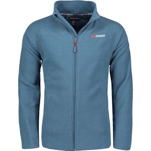 Fleece Vest Met Rits Heren Petrol Blauw Geographical Norway - 3XL