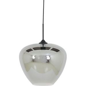 Light & Living Hanglamp Mayson - Smoke Glas - Ø40cm - Modern - Hanglampen Eetkamer, Slaapkamer, Woonkamer