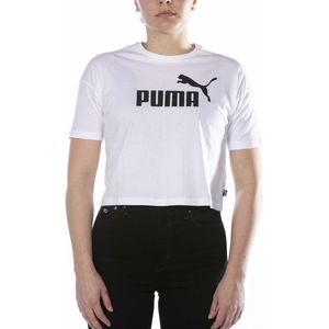 Women’s Short Sleeve T-Shirt Puma Essentials White
