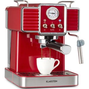 Gusto Classico espressomachine 1350 watt 20 bar druk watertank: 1,5 liter