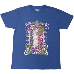 Fleetwood Mac - Lady Lyre Heren T-shirt - M - Blauw