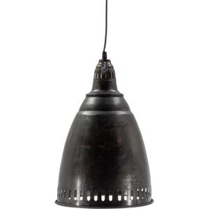 Industriële hanglamp - Lamp - Industrieel - Sfeer - Interieur - Sfeerlamp - Lampen - Sfeerlampen - Hanglampen - Hanglamp - Zwart - 40 cm hoog