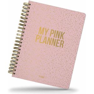 Sigel Agenda semainier Beauty 2024 (DE/EN/FR/NL) A5 Bloom Pink Hardcover