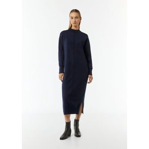 comma - Jerseyjurk - Lange Fijn Gebreide Jurk - Viscoseblend