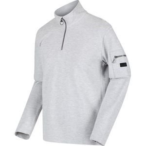 Regatta Tavior Fleece Met Halve Rits Voor Heren Lichtgrijs