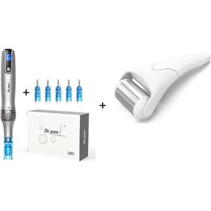 DrPen M8S incl. 5 cartridges 18 naalden en Ice-Roller