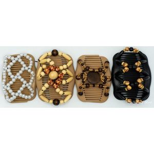 Haarkammen - haarspeld - 4 stuks - haar klem - haarsieraden - AKTIE prijs - haarkam opsteken - opsteken - op=op