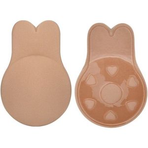 Zelfklevende BH, Tepelbeschermer - S/M Beige