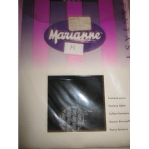 Marianne Fantasy panty zwart M