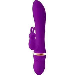 Cupitoys® Tarzan vibrator met rabbit - 22,5cm - Paars - 7 standen - Vibrators voor vrouwen en mannen - Sex toys voor vrouwen en mannen