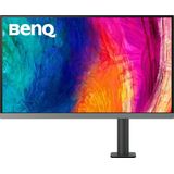 BenQ PD2706UA 27-inch Ergo Arm 4K-monitor, 90W USB-C, UHD, P3, DisplayHDR 400, IPS, af fabriek gekalibreerd, DualView, donkere kamer-modus, animatie-modus, CAD/CAM-modus, ePaper-modus, Hotkey Puck G2, KVM