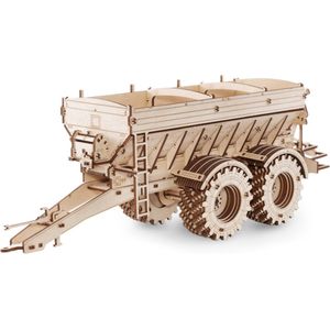 Eco-wood-art 3d Puzzel Cm Trailer Tractor K-7m 50 Cm Hout 206 St.