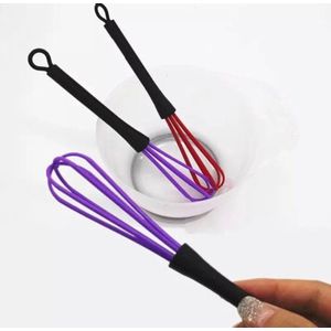 Akyol - Kleine garde – Haarverven – Kapper – Verf – Haarverf accessoires-haarverf garde -garde voor haarverf -garde kapsalon – Haarverf – Keuken – Koken – 1 stuks – Random kleur – Kloppen – Slagroom kloppen – Haarverf