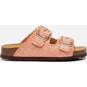 Scholl Noelle Sandalen oranje Textiel - Dames - Maat 36