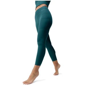 Born Living Yoga - Godo - Leggings - Groen - 7/8 met Zijzakken