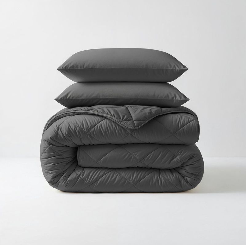 Sleeptime - Lazy Dekbed - Effen - 240x200 cm - Warmteklasse 2 - Anti-allergisch