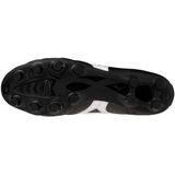 Mizuno - Morelia II Club FG - Voetbalschoenen - Zwart/Wit/Chinees Rood