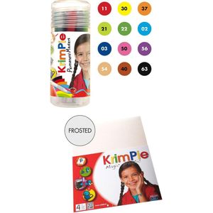 Krimpie Permanent Markers + Krimpie - Magic Plastic – Frosted
