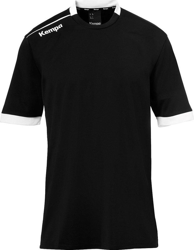 Kempa Kinder Sportshirt Player Shooting Shirt 2003644 Schwarz/Weiß-128