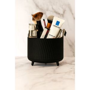 Make up kwasten houder - Uitneembare inzet - 5 compartimenten - Make up organizer -Make up kwasten organizer-kwasten opberger-trendy-kwasten houder