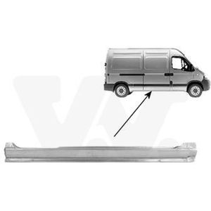 Van Wezel - 4391110 - Dorpel Onder Zijdeur Rechts - Voor Nissan, Opel, Renault