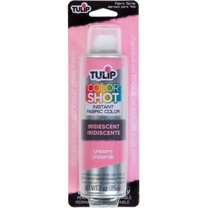 Tulip ColorShot instant fabric color spray Unicorn iridesc