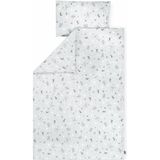 Julius Zöllner - Kinderbeddengoed Jersey - Savanne Grau - 100x135 + 40x60 cm