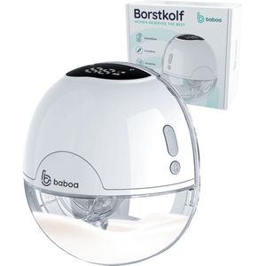 Baboa® - Draadloze Elektrische Borstkolf - Borstvoeding - BPA Vrij - Extra Borstschildverkleiners - Draagbaar Kolfapparaat - Extra Moedermelk Bewaarzakjes