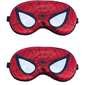 2 stuks Hoogwaardige Moerbeizijden Slaapmasker voor Kinderen - Cartoondesign, Zacht en Huidvriendelijk