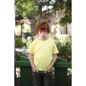 5 pack T-shirts Kids T-shirt light yellow-104