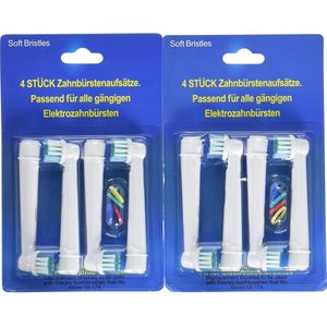 Universele Opzetborstels voor Oral-B  8 Opzetborstels Aanbieding
