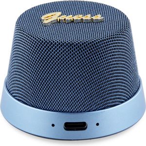 Guess - GUWSC3ALSMB - Bluetooth Luidspreker - Blauw - Metaal