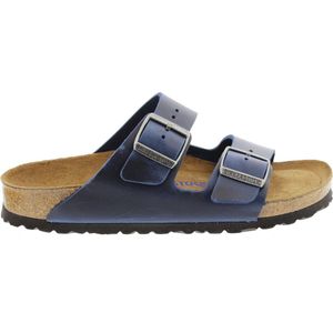 Birkenstock Slippers - Maat 36 - Unisex - donkerblauw