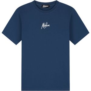 Malelions - Exclusive Club - T-Shirt - Donker Blauw - Katoen