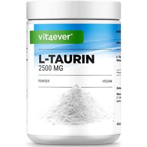 Vit4ever - Taurine - Aminozuur Supplement - 1000 g Poeder - 99% Zuiver - Vegan