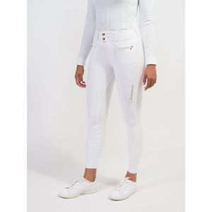Samshield Dames Rijbroek Clara Full Grip Champagne XL Wit