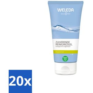 WELEDA - Reinigingsgel Zuiverend - Voor onzuivere huid - 100 ml - Bulkverpakking - 20 stuks