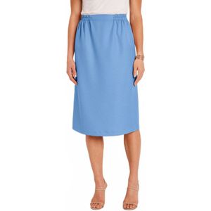 Lange gabardine kokerrok