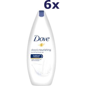 Dove Deeply Nourishing Douchegel - 6 x 450 ml - Voordeelverpakking