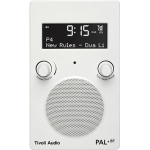Tivoli Audio - PAL+Bluetooth - Draagbare DAB+ radio - Wit