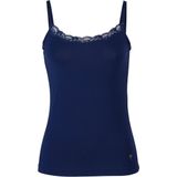 JOOP! - Hemd - Navy - Aansluitend - Mouwloos - Kanten Randje