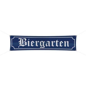 Oktoberfest Biergarten Banner 180cm