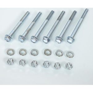 generieke schroeven en bouten voor peugeot bromfiets 50 103 set van zes d6 bouten / nieuw staal