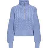 Only - DORITTA - Schipperstrui - Regular Fit - Katoenmix - Effen/Gestructureerd