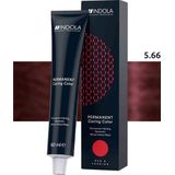 Indola - Indola Profession Permanent Caring Color - 5.66x - 60ml - Haarkleuring