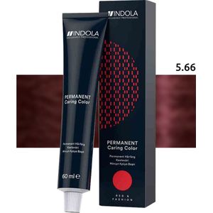 Indola - Indola Profession Permanent Caring Color - 5.66x - 60ml - Haarkleuring